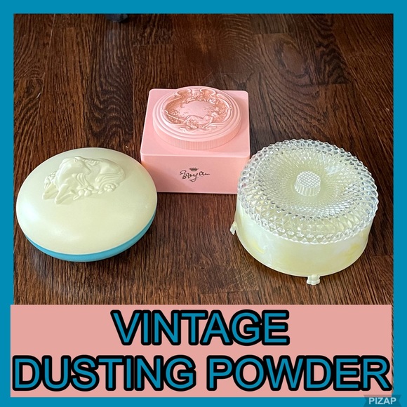 Other Vintage Dusting Powder Containers Set Of 3 Poshmark
